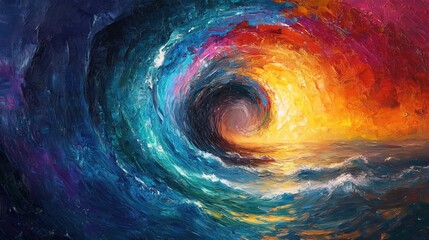 Cosmic spiral waves, Universe concept