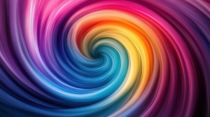 Fototapeta premium Cosmic spiral waves, Universe concept