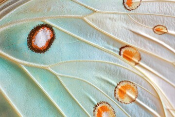 Close-up of a butterfly's wing