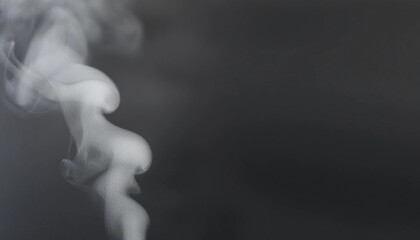 Obraz premium 煙 グレー ミスト 蒸気 もや 静けさ 儚い 柔らかい 抽象的 拡散 クール スモーク アート シンプル 透明感 自然な流れ 光滑らか フォグ 穏やか 神秘
