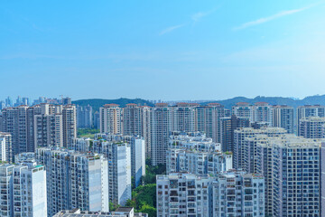Obraz premium Modern urban skyscrapers in Nanning