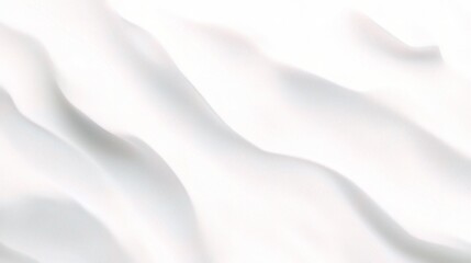Obraz premium Soft White Textured Wave Pattern Background