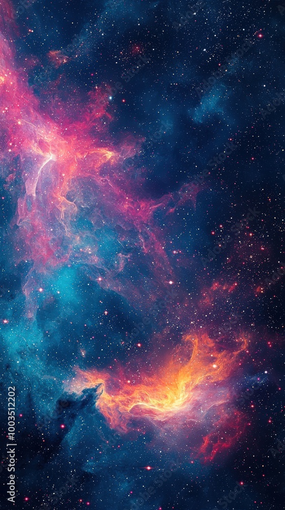 Canvas Prints cosmic nebula in space