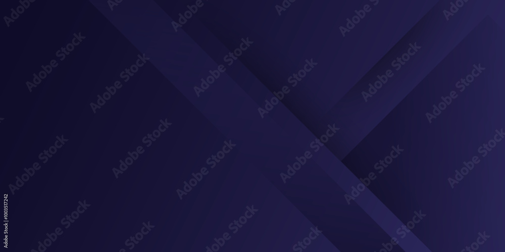 Aufkleber Abstract modern blue stripes or rectangle layer overlapping with shadow background. abstract dark blue background with layered dimension. Vector illustration design for business corporate presentation
