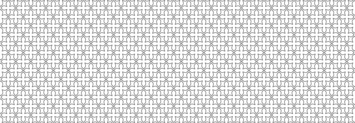 Abstract, Geometric, Lines, pattern, circle, square, Illustration, vector, alternating overlapping, symmetrical, orderly arrangement background, black and white, banner, website, template, dark.