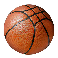 basketball isolated on transparent background