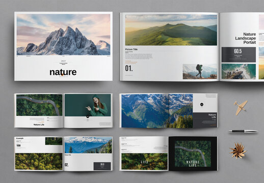 Nature Life Magazine Template