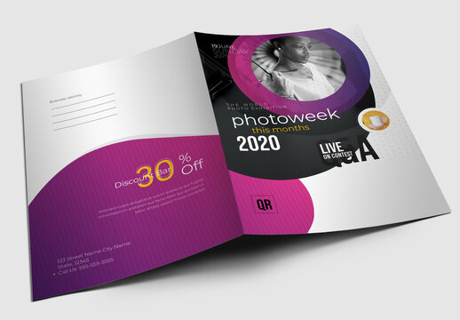 Creative Minimal Photography Presentation Folder