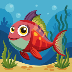 Naklejka premium fish