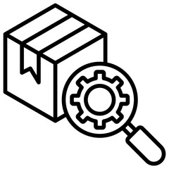 Analysis Icon Outline Icon