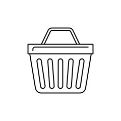 Shopping cart icon, Online store icon