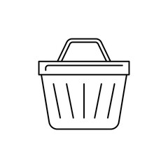 Shopping cart icon, Online store icon