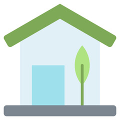 Greenhouse Icon Flat Icon