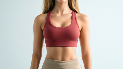 Fototapeta premium Athletic woman in sportswear