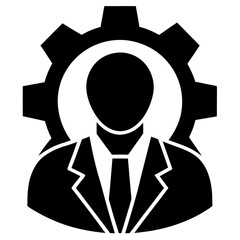 business management icon with Transparent Background - Versatile Clipart