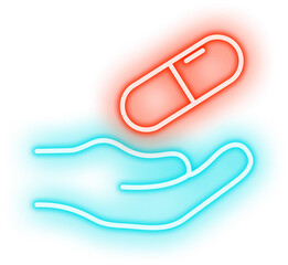 Neon Medical Icon