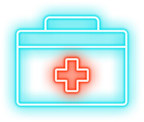 Neon Medical Icon