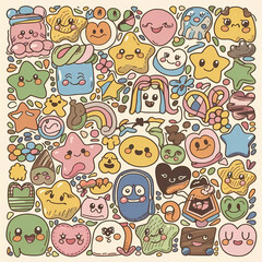 cute and colorful notebook cover