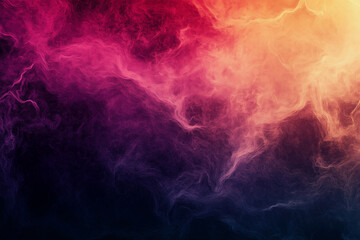 Obraz premium colorful swirl of pink, blue, and purple with stars and a galaxy background. The colors and shapes create a sense of movement and energy, as if the viewer is being transported through space