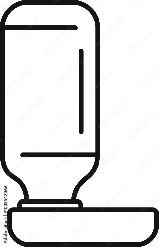 Aufkleber simple vector icon of a medical device used for asthma attacks and other respiratory problems