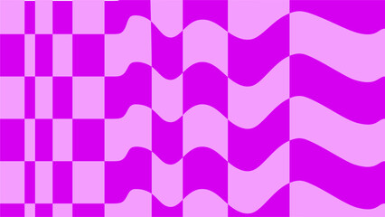 Abstract Purple Checkered Background