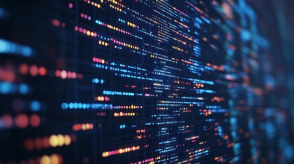 Algorithm code snippets on a digital screen, perfect for software development and coding tutorials