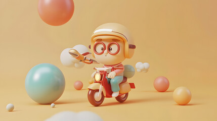 Obraz premium Logo Placement In Advertising Design 3D