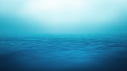 Obraz premium Calm Blue Water with Gentle Waves and Serenity