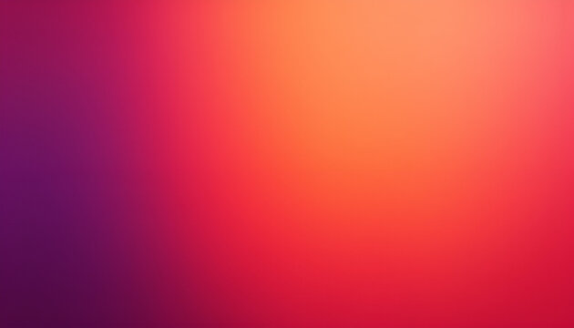 Gradient background from rich purple to bright orange with light highlights