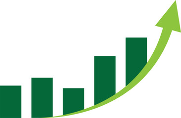 Business Graph Set. X Y Axis Cartesian Coordinate Plane. The report, Presentation, Data and Infographic. Vector Illustration Design. Transparent Background.