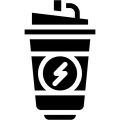 Vector Icon Energy Drink, Can, Drink Soft Drink, Refreshment, Food And Restaurant