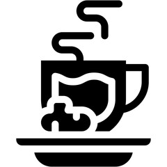 Vector Icon Ginger Tea, Hot Drink, Tea, Cup, Beverage, Tea Cup