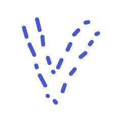 Dotted Line Abstract