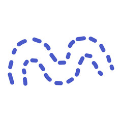 Dotted Line Abstract