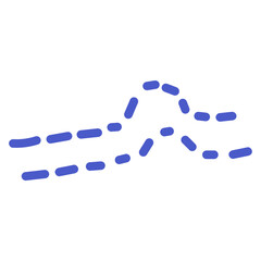 Dotted Line Abstract