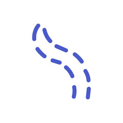 Dotted Line Abstract