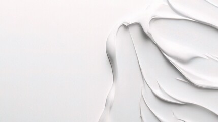 Smooth White Texture on Clean Background