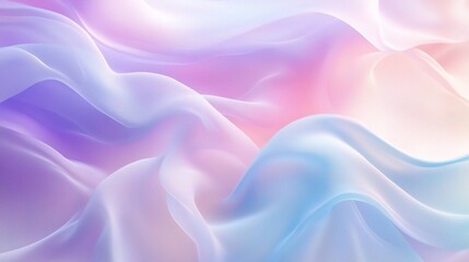 Fototapeta premium Soft Pastel Flowing Fabric Abstract Background