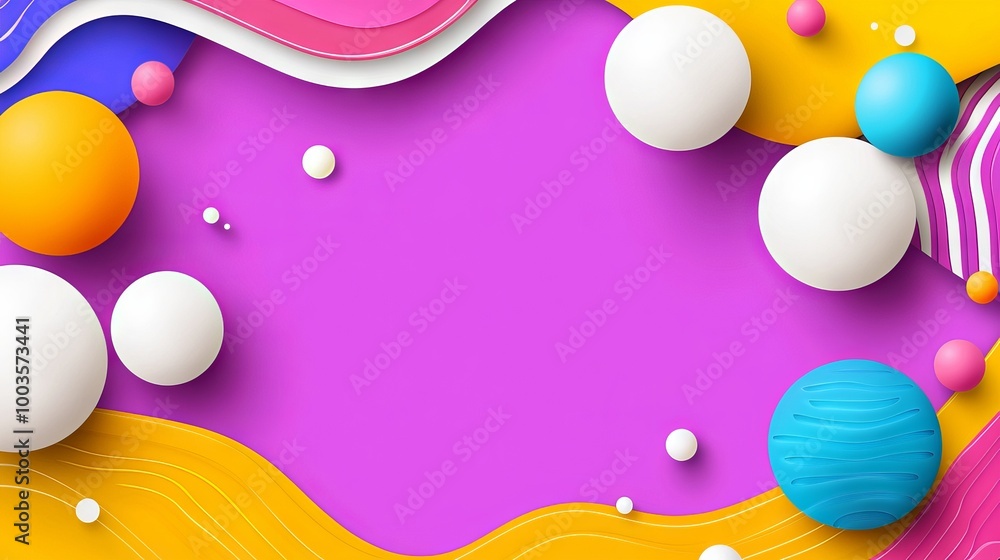 Poster the design is composed of creative colorful geometric shapes triangle circle dot and line with grung