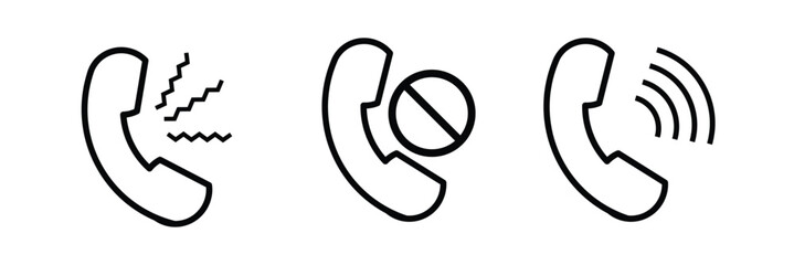 Phone icon vector illustration , telephone icon on white background eps 10.