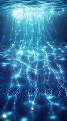 Naklejka premium Blue Abstract Water Background