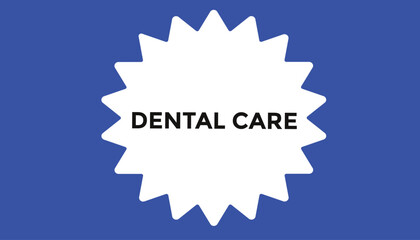Dental care button web banner templates. Vector Illustration 
