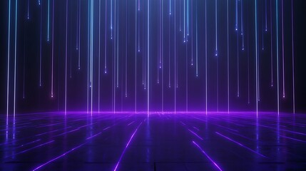 Vibrant neon lights creating a dynamic abstract background with glowing lines and a futuristic vibe.