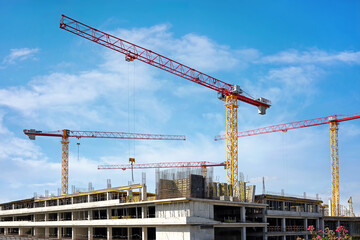 Start of construction of a new shopping mall on the outskirts of the city.