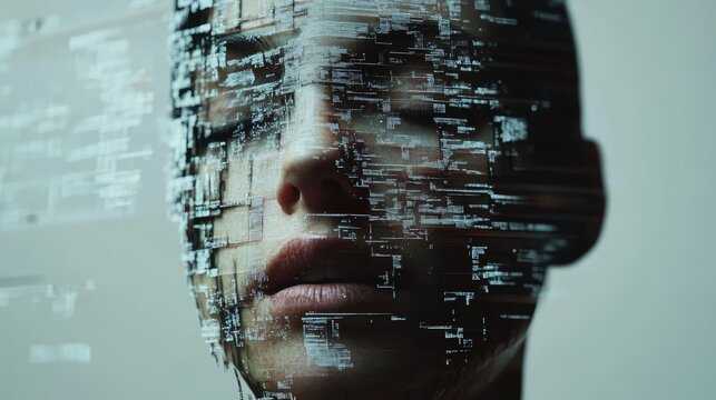 Exploring pixelated glitch art in face recognition techniques and their digital impact