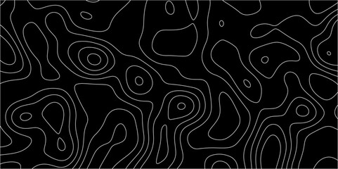 Abstract lines background. Contour maps. Vector illustration. The stylized height of the topographic map contour in lines and contours isolated on transparent. technology topo landscape grid map text