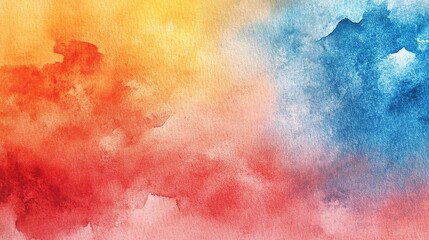 Fototapeta premium Colorful Watercolor Background for Artistic Projects