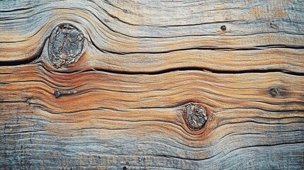 Textured Wood Surface with Natural Patterns and Colors