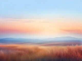Obraz premium Backdrop with autumn landscape
