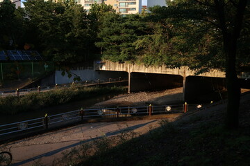 bridge over river